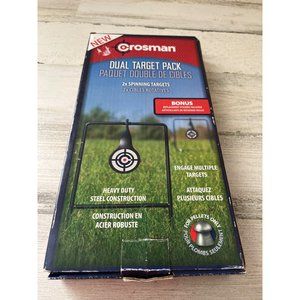 Crosman dual target pack 2X spinning targets